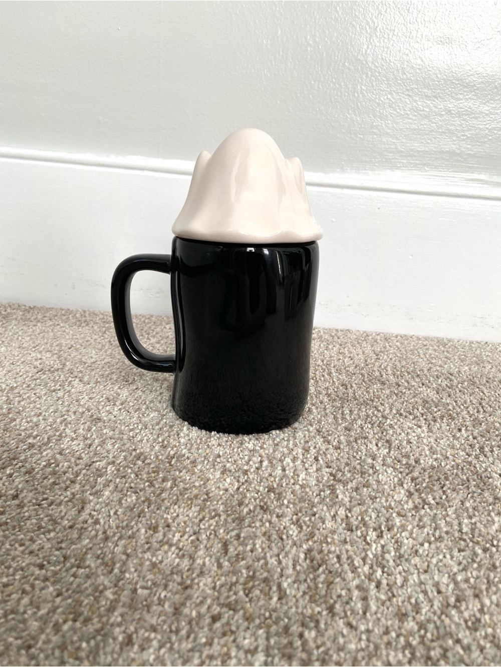 NWOT Rae Dunn "PUTTING THE BOO IN BOOTY" Mug with Ghost Topper - Picture 6 of 12